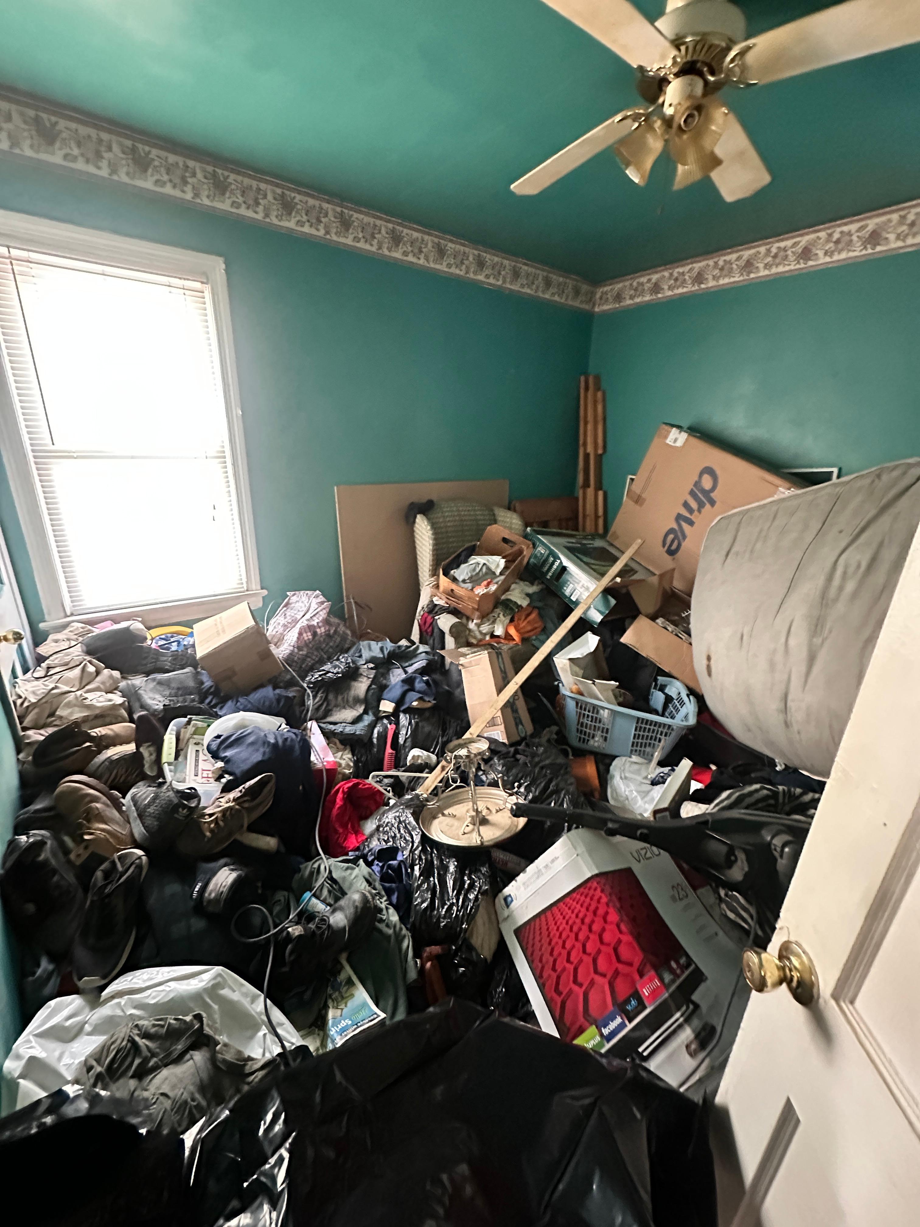 Packed room and no clear access
